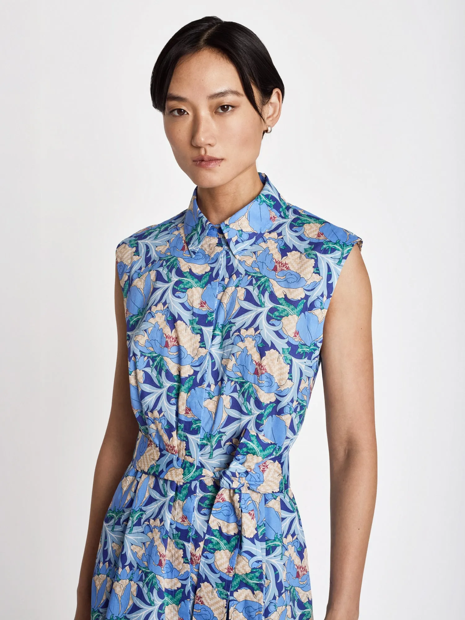 Liberty Fabric belted dress