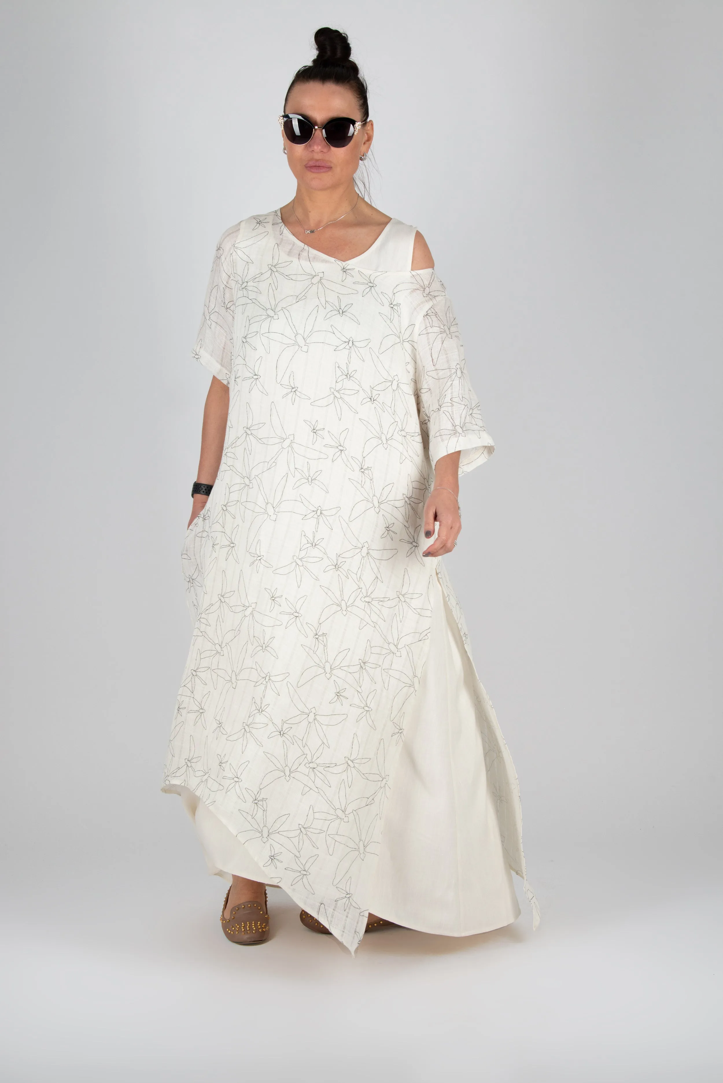 Linen Dress in 2 parts LORI
