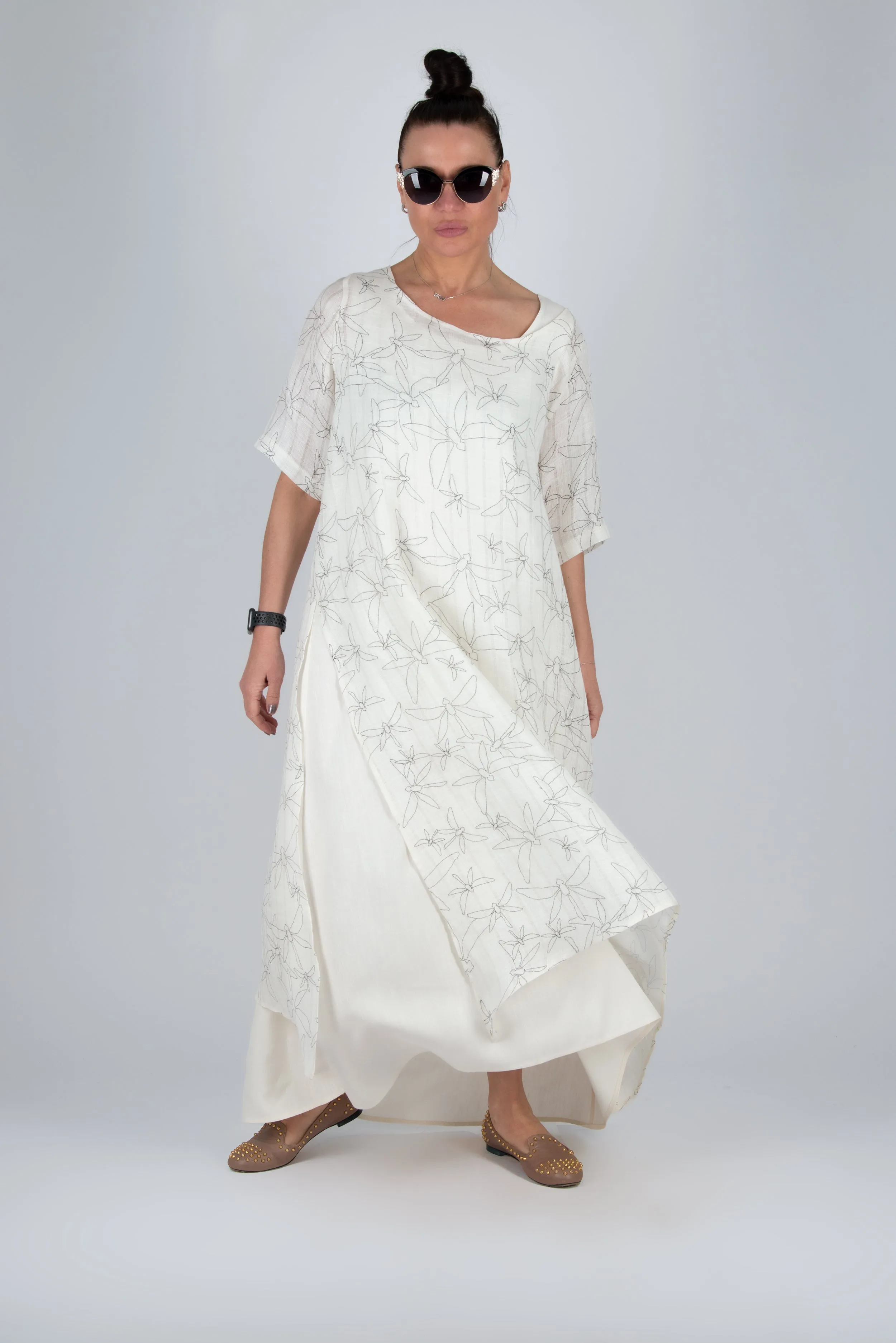 Linen Dress in 2 parts LORI