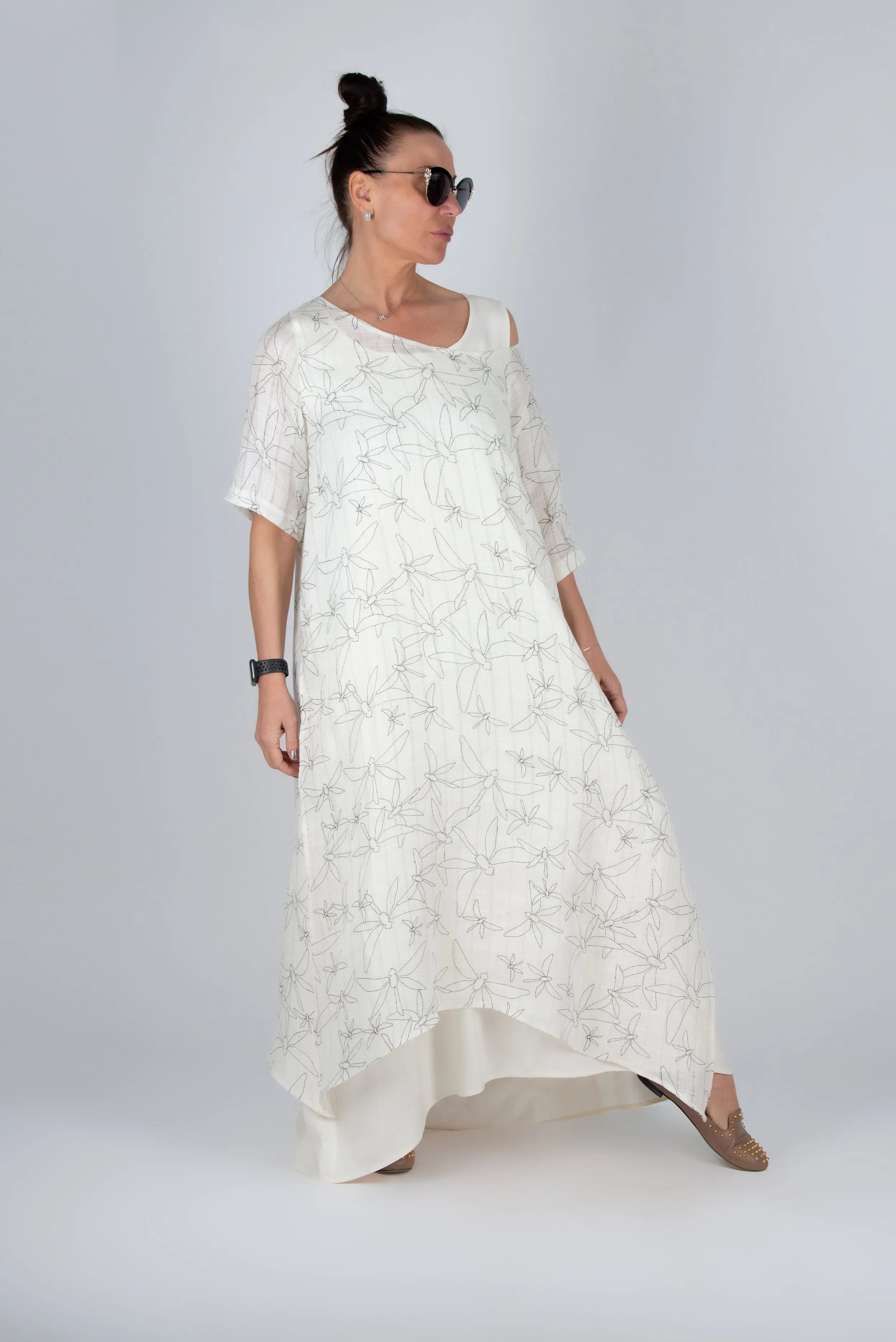 Linen Dress in 2 parts LORI