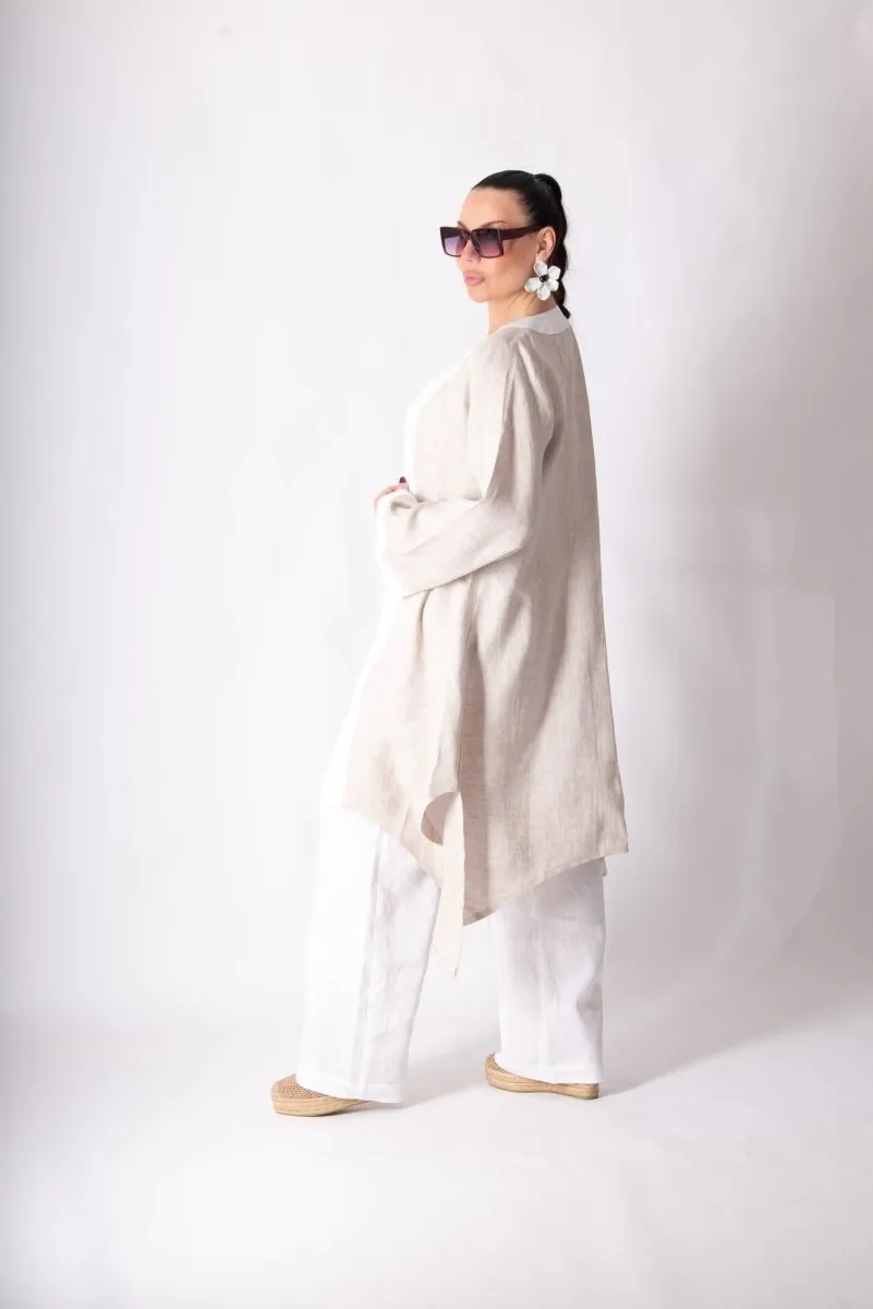 Linen vest Genoa