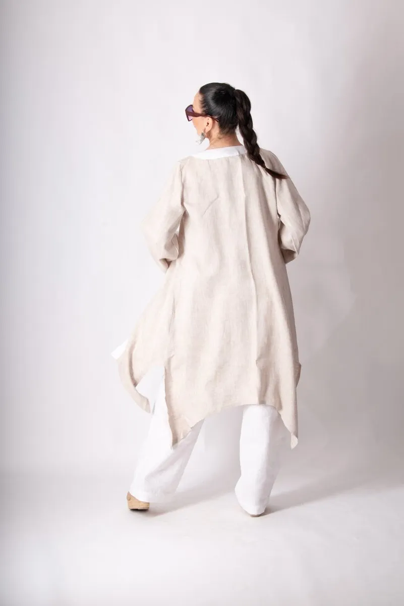 Linen vest Genoa