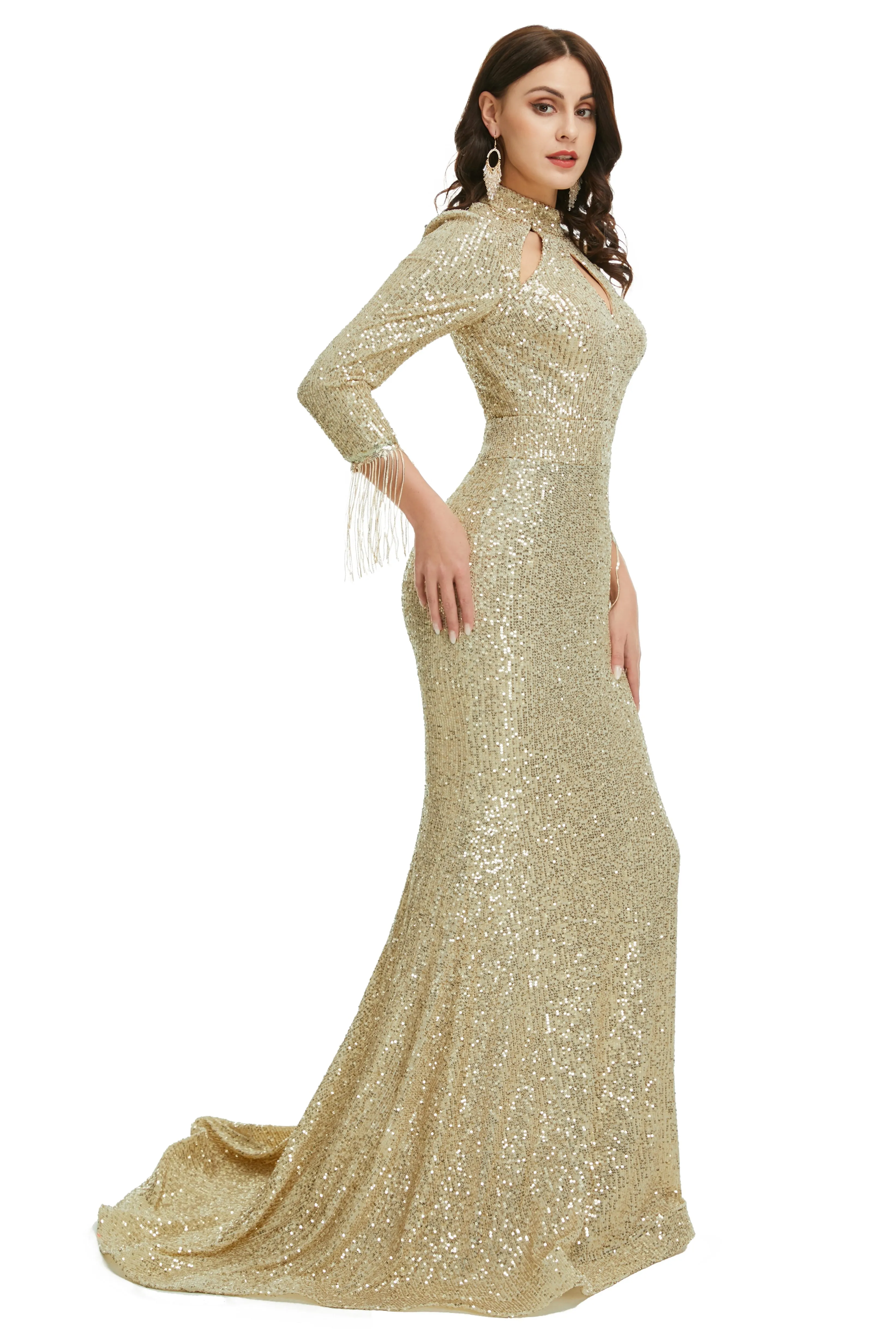 Long Prom Dresses Full Sleeve Dresses Party Dress 2025 Formal Gowns