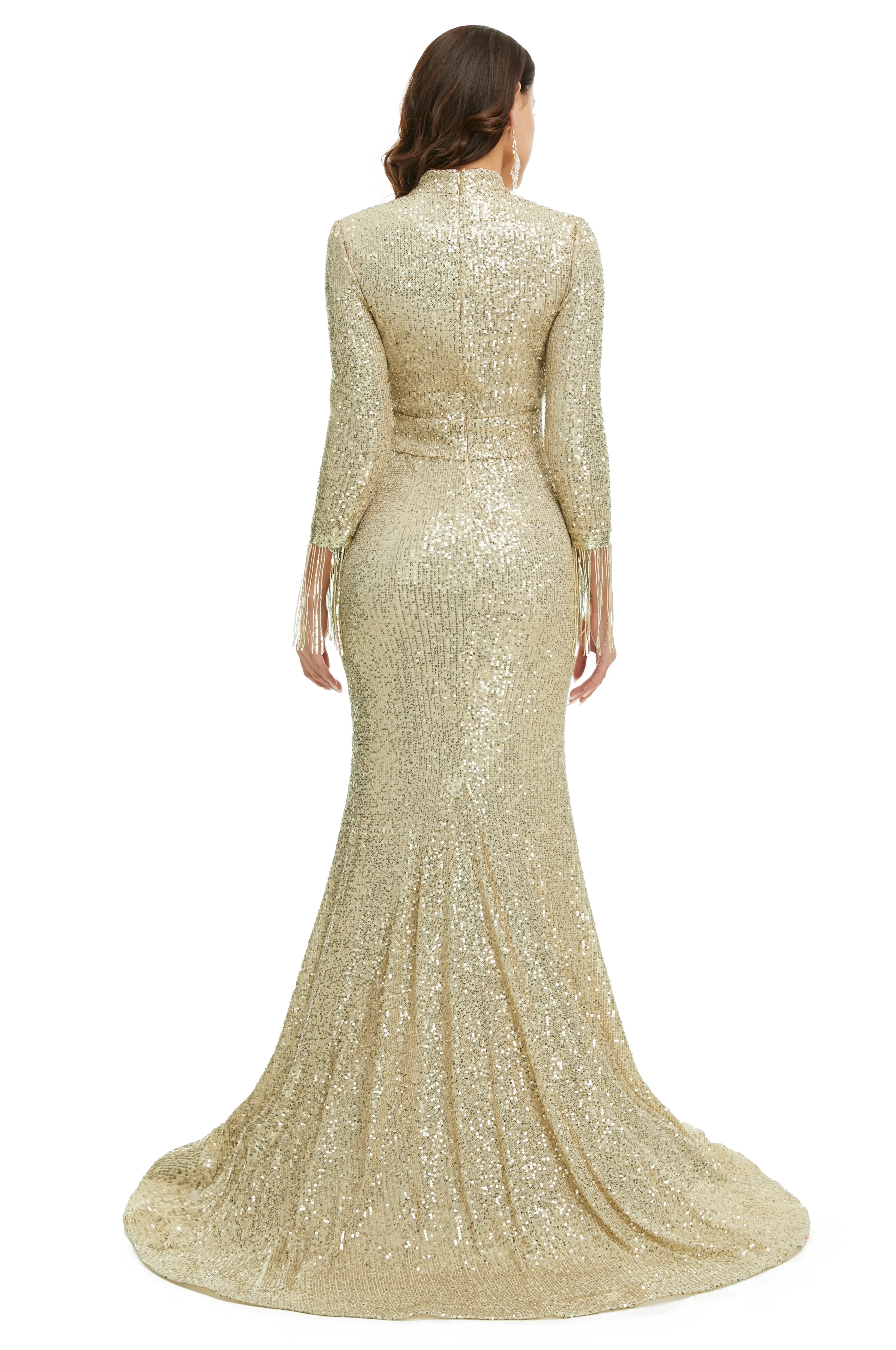 Long Prom Dresses Full Sleeve Dresses Party Dress 2025 Formal Gowns