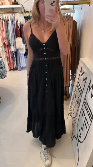 LoveShackFancy Esilda Cotton Midi Dress