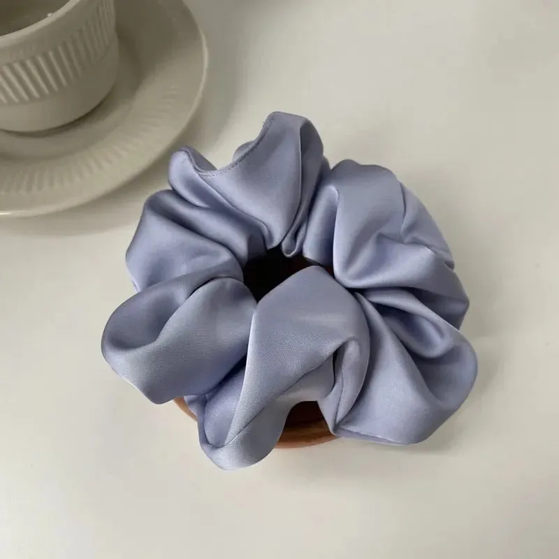 Luxurious Oversized Silk Hair Scrunchies