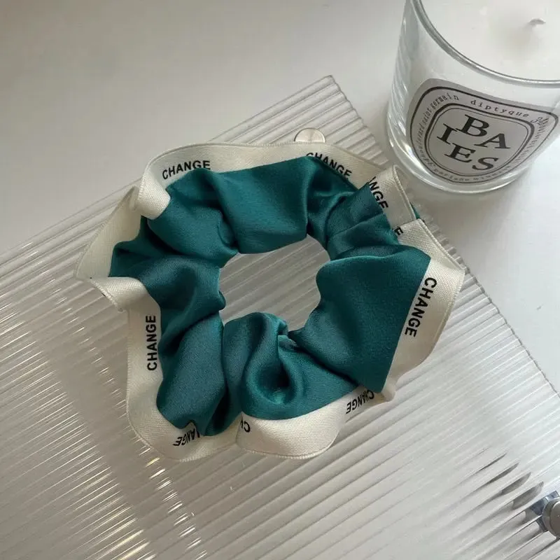Luxurious Oversized Silk Hair Scrunchies