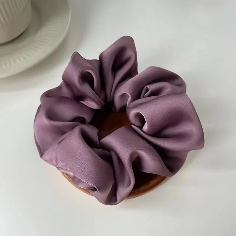 Luxurious Oversized Silk Hair Scrunchies