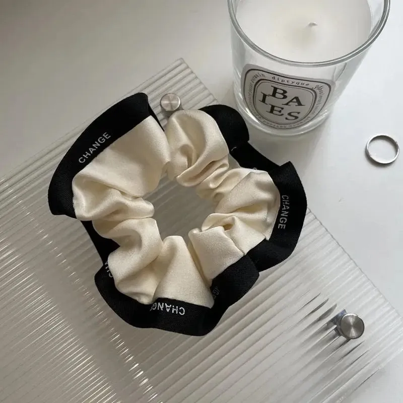 Luxurious Oversized Silk Hair Scrunchies