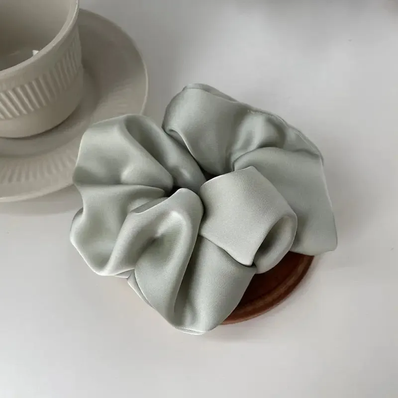 Luxurious Oversized Silk Hair Scrunchies