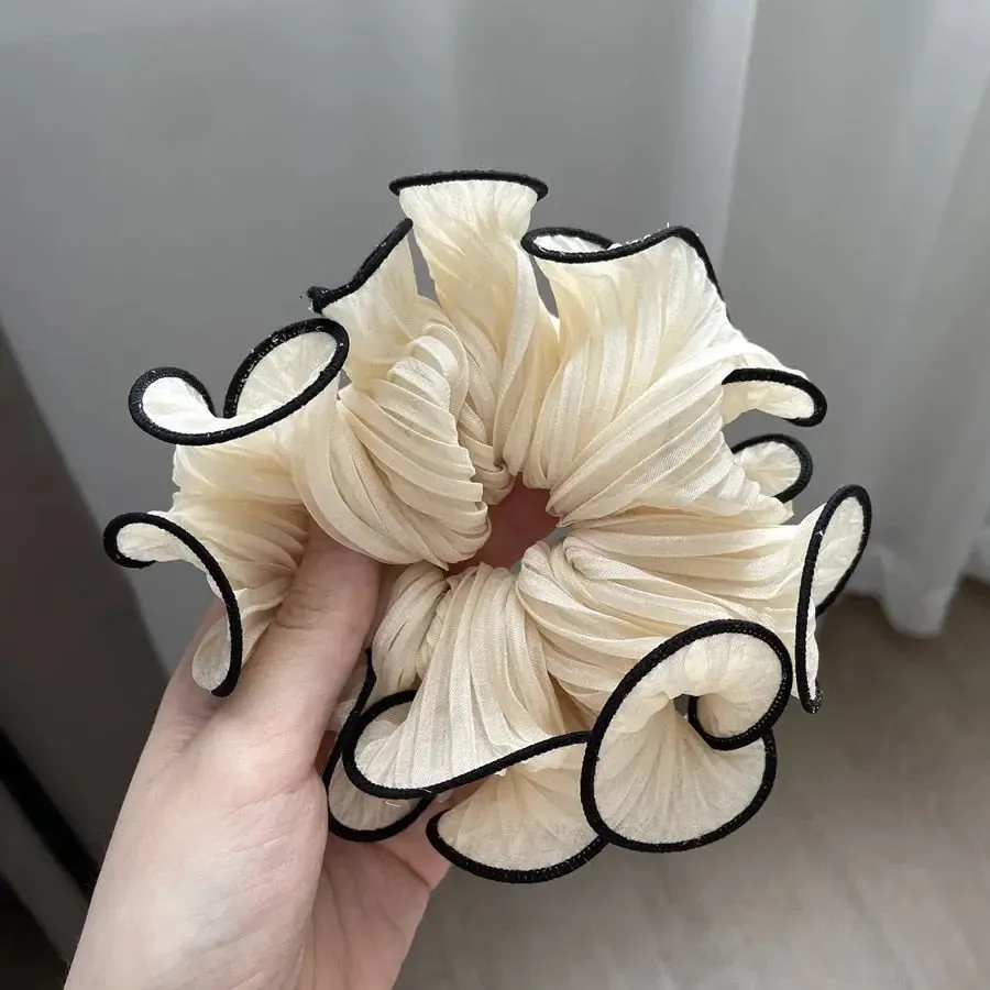 Luxurious Oversized Silk Hair Scrunchies