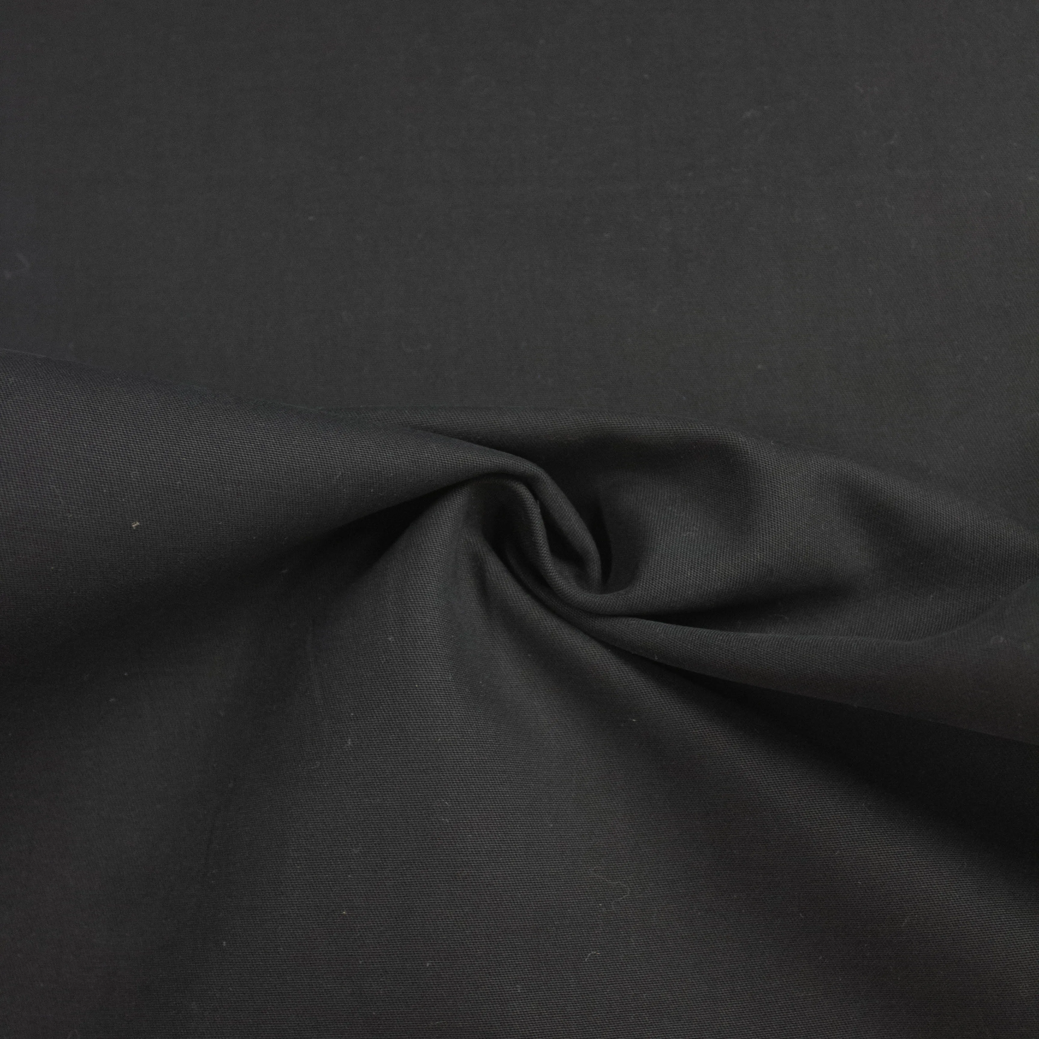 Mats Black Cotton - COUPON 120CM