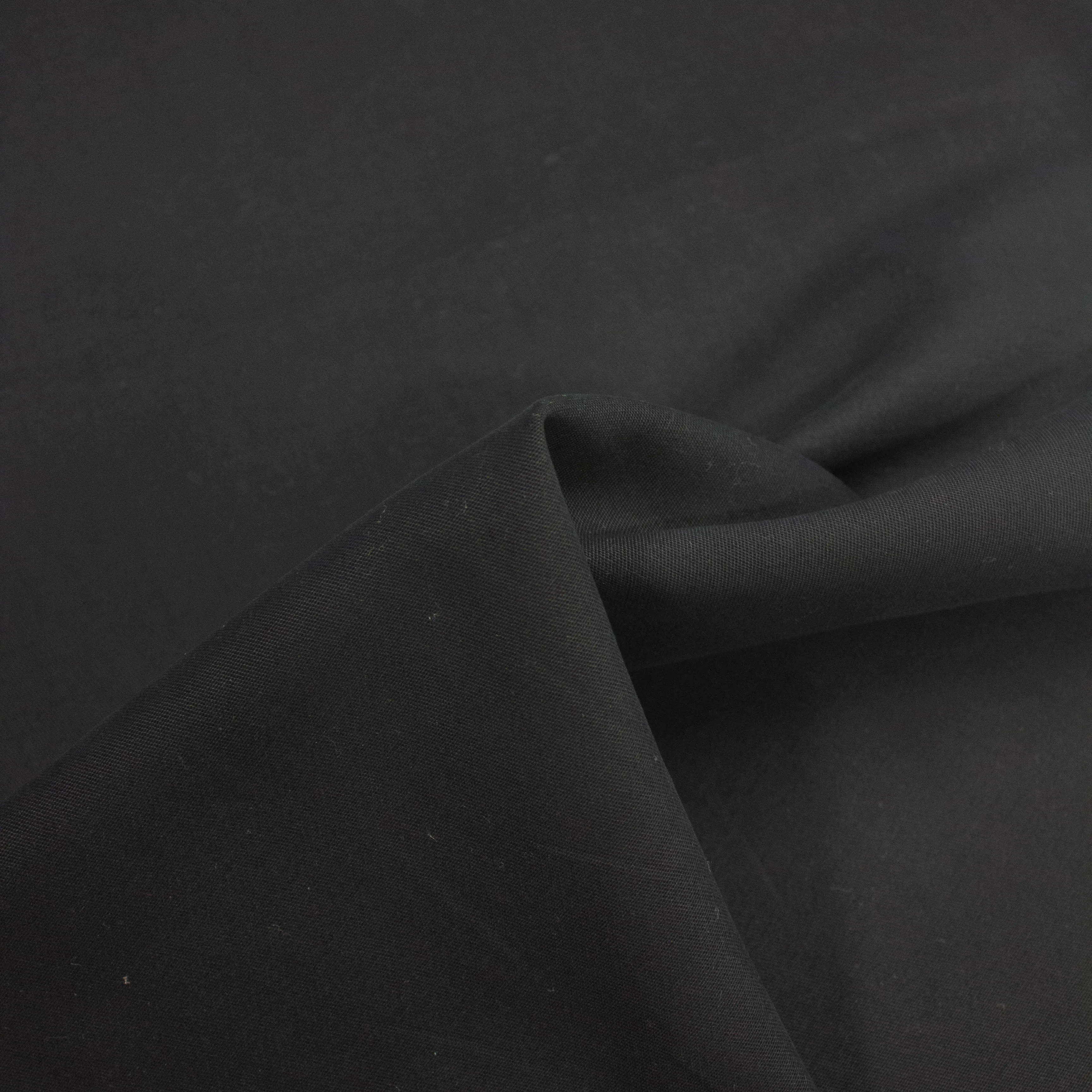 Mats Black Cotton - COUPON 120CM
