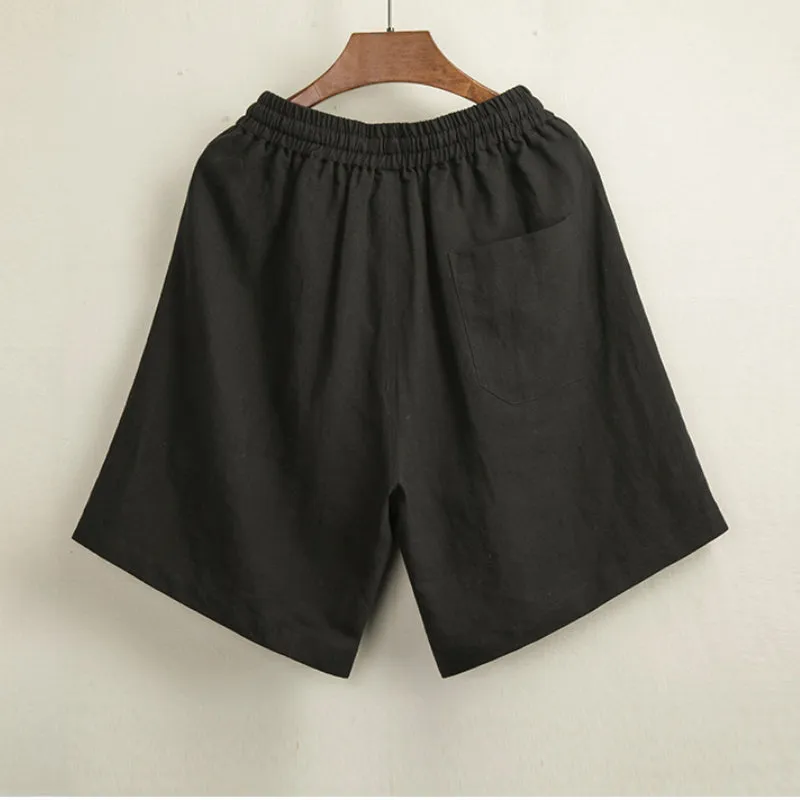 Men's Breathable Cotton And Linen Casual