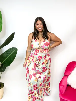 Minty Meadow Dress - Reg/Curvy - FINAL SALE