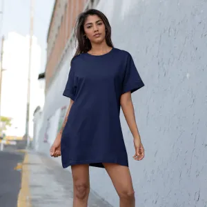 Navy Blue T shirt Dress