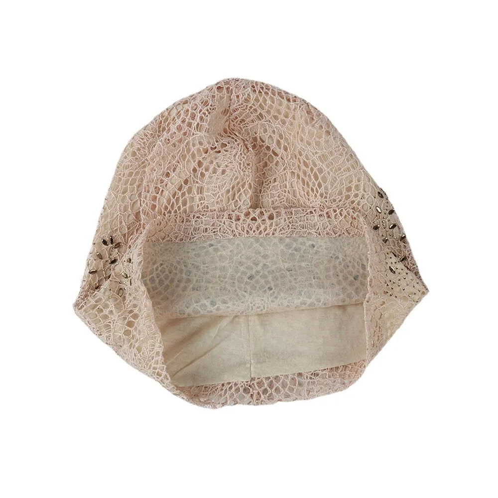 New Knitting Cutout Beanie Hat Breathable Caps