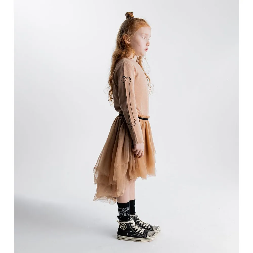 Nununu Crossbone Tulle Dress