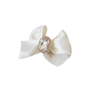 Olivia Dog Hair Clip in Cream