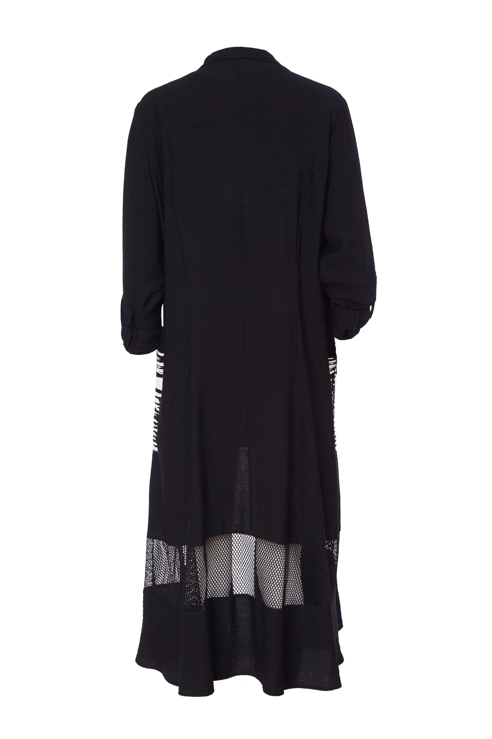 ORA Contrast Shirt Dress