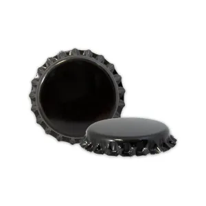 Oxygen Barrier Beer Bottle Caps (144 pack - Black)