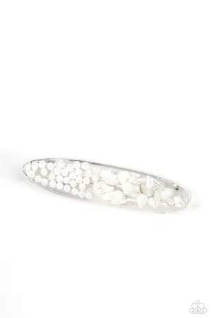 Paparazzi Hair Accessories ~ Sea Story - White