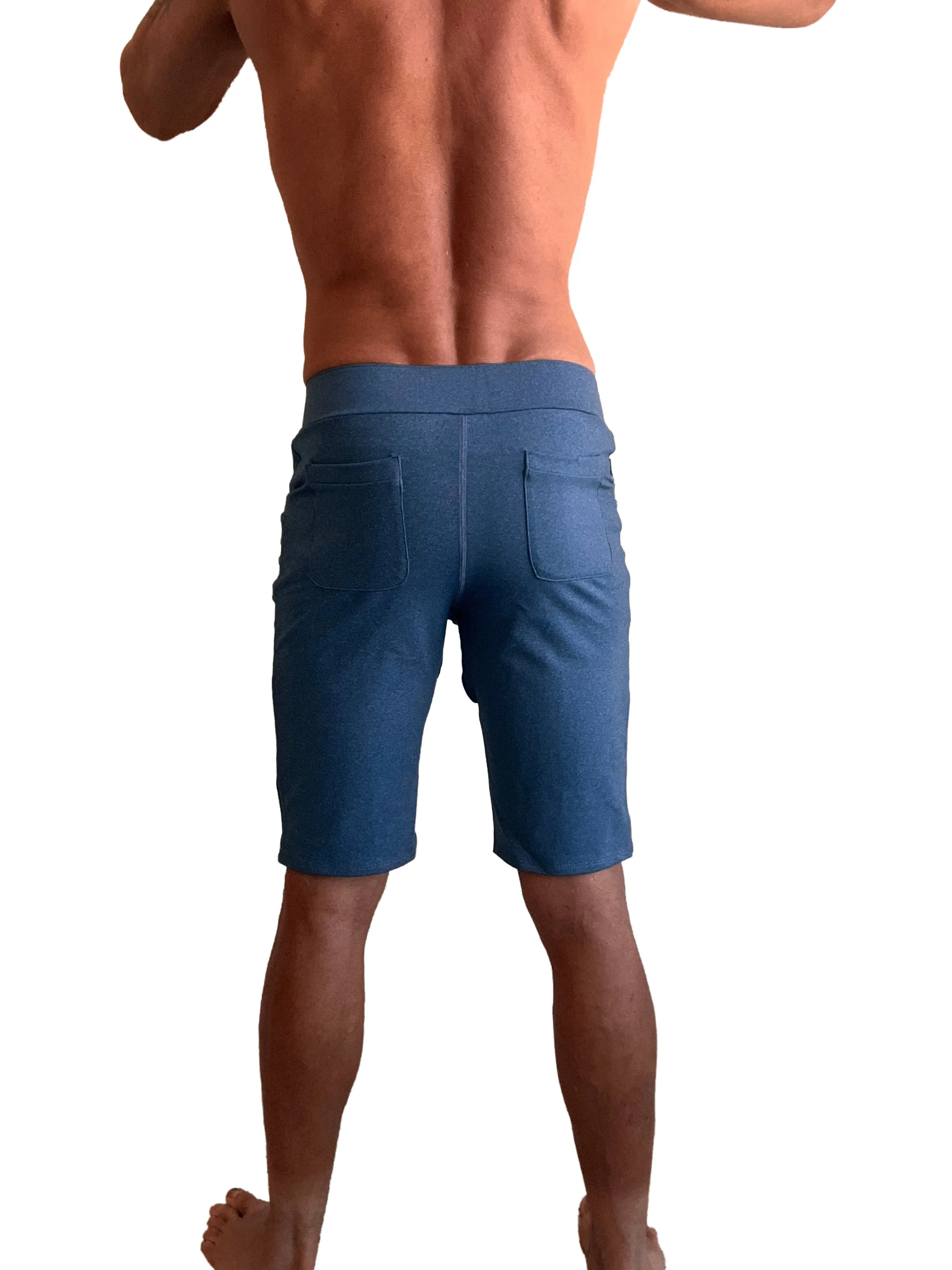 Performance Premium Urban Tactical Dress Shorts (Coral Blue Heather)