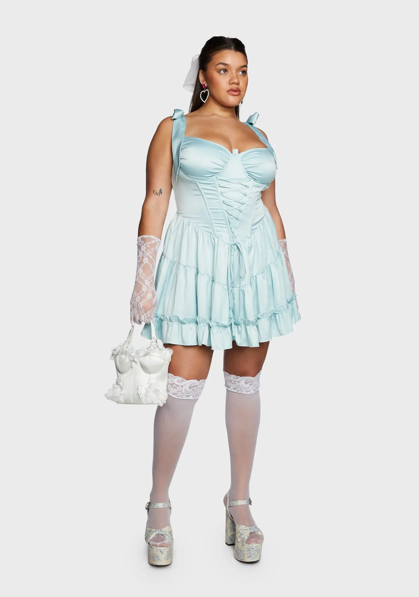 Plus Heir Apparent Mini Dress