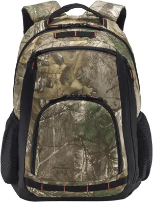 Port Authority Camo Xtreme Backpack. BG207C, Realtree Xtra/ Black, OSFA