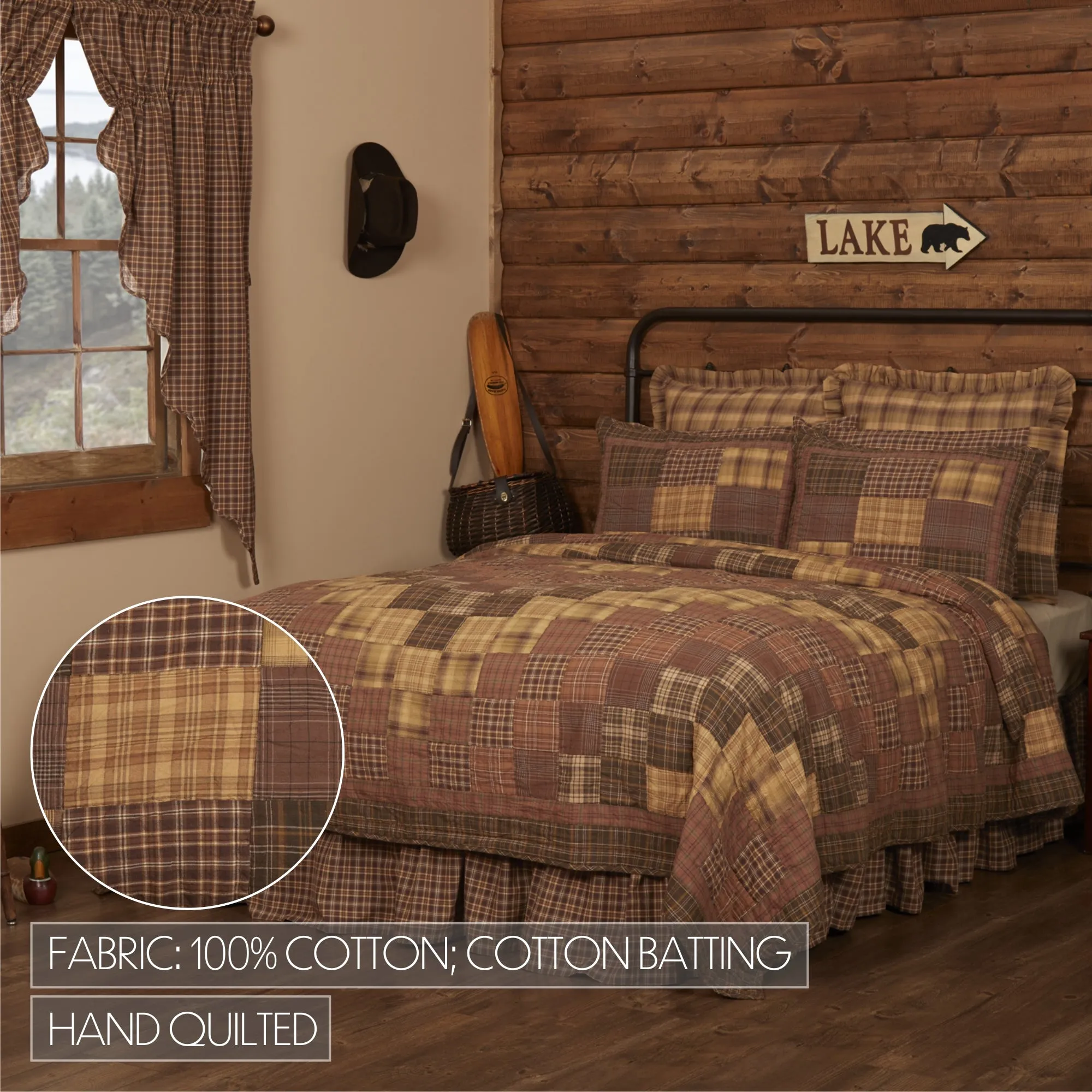 Prescott Queen Quilt 94'' W x 94'' L