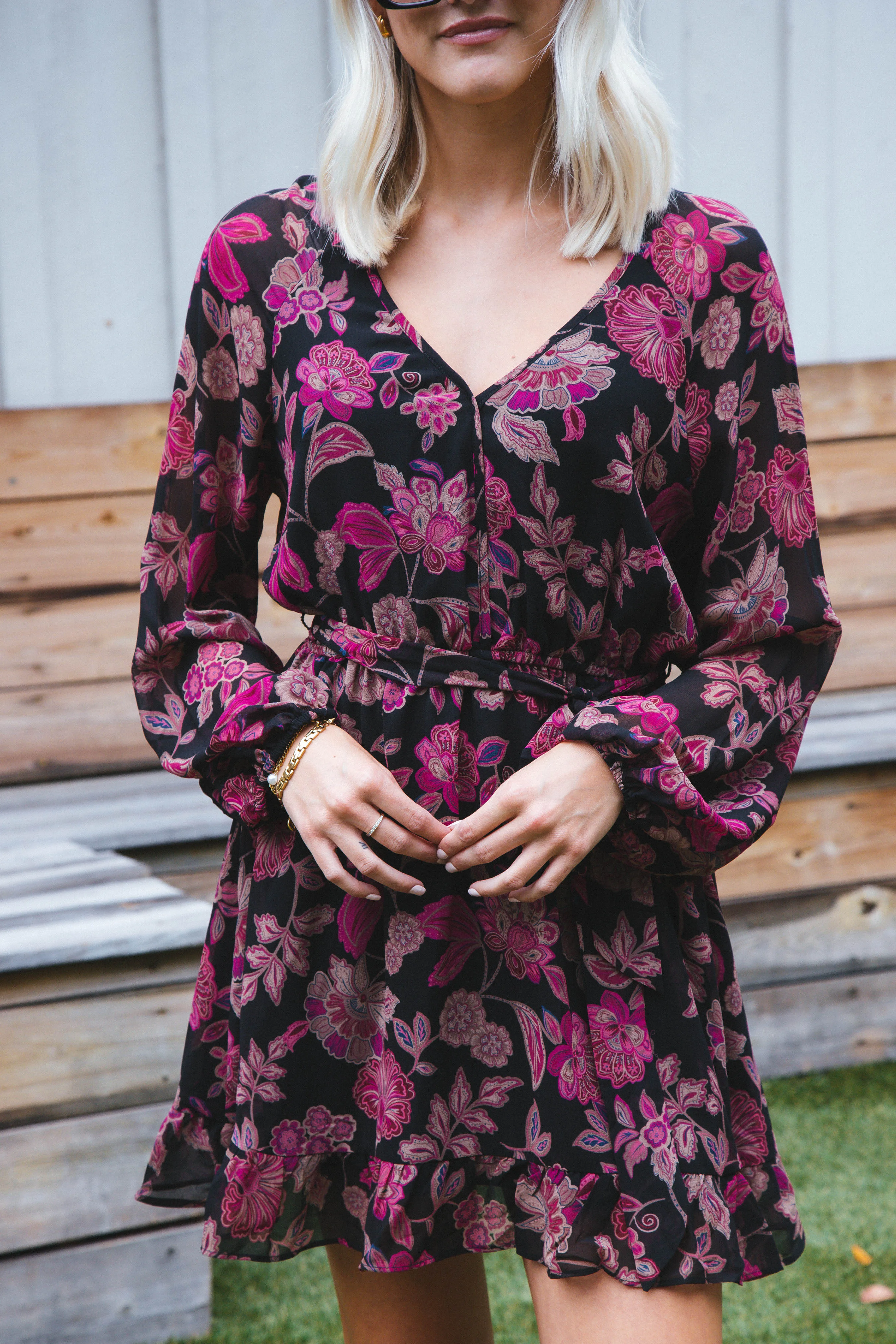 Printed Sensation Soft Dress, Cranberry Blossom | Sanctuary