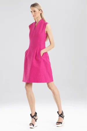 Resort Texture Sleeveless Dress