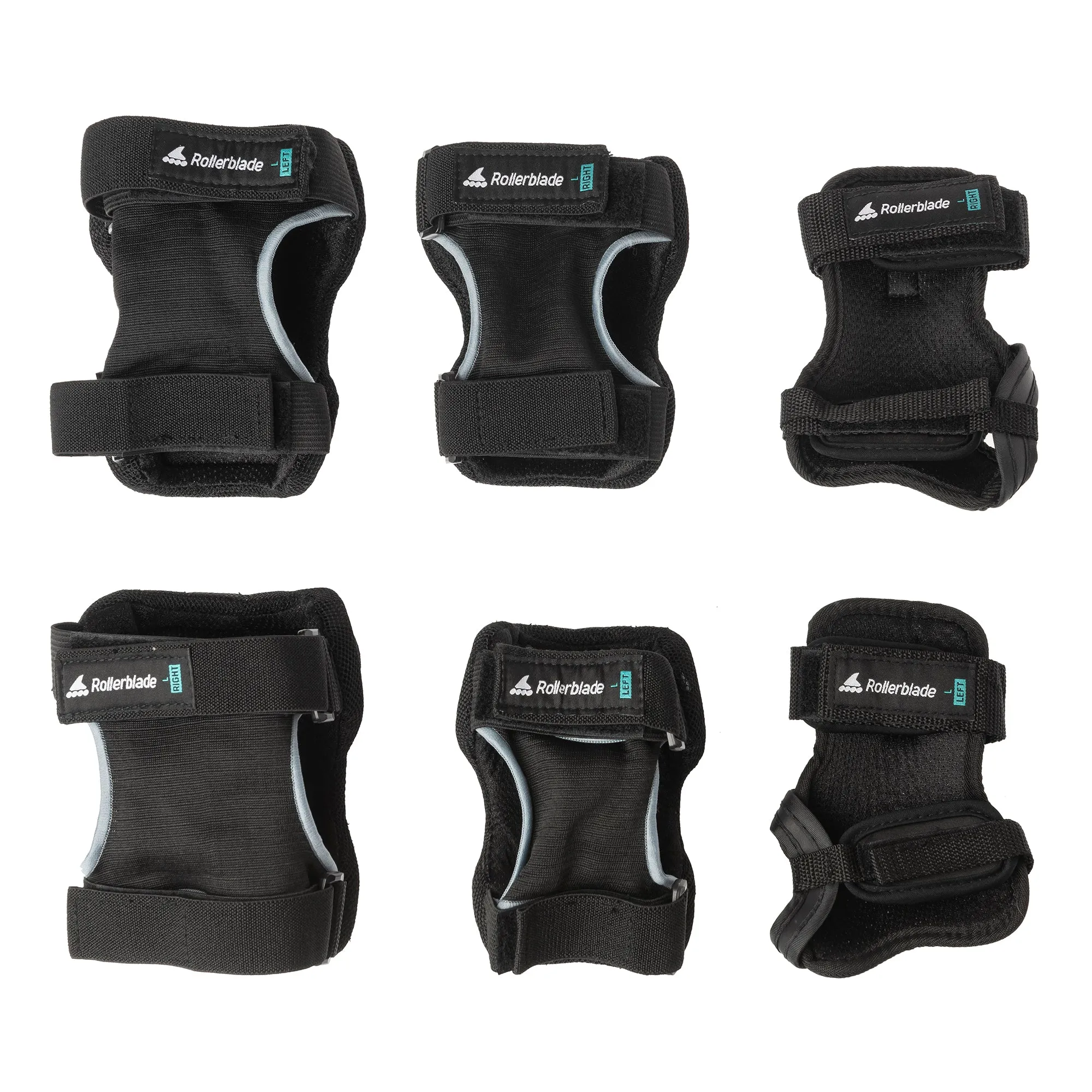 Rollerblade Skate Gear Unisex Protective Gear - 3 Pack