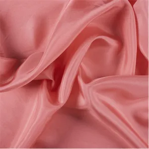 Runway Silks Coral Silk Crepe de Chine Fabric