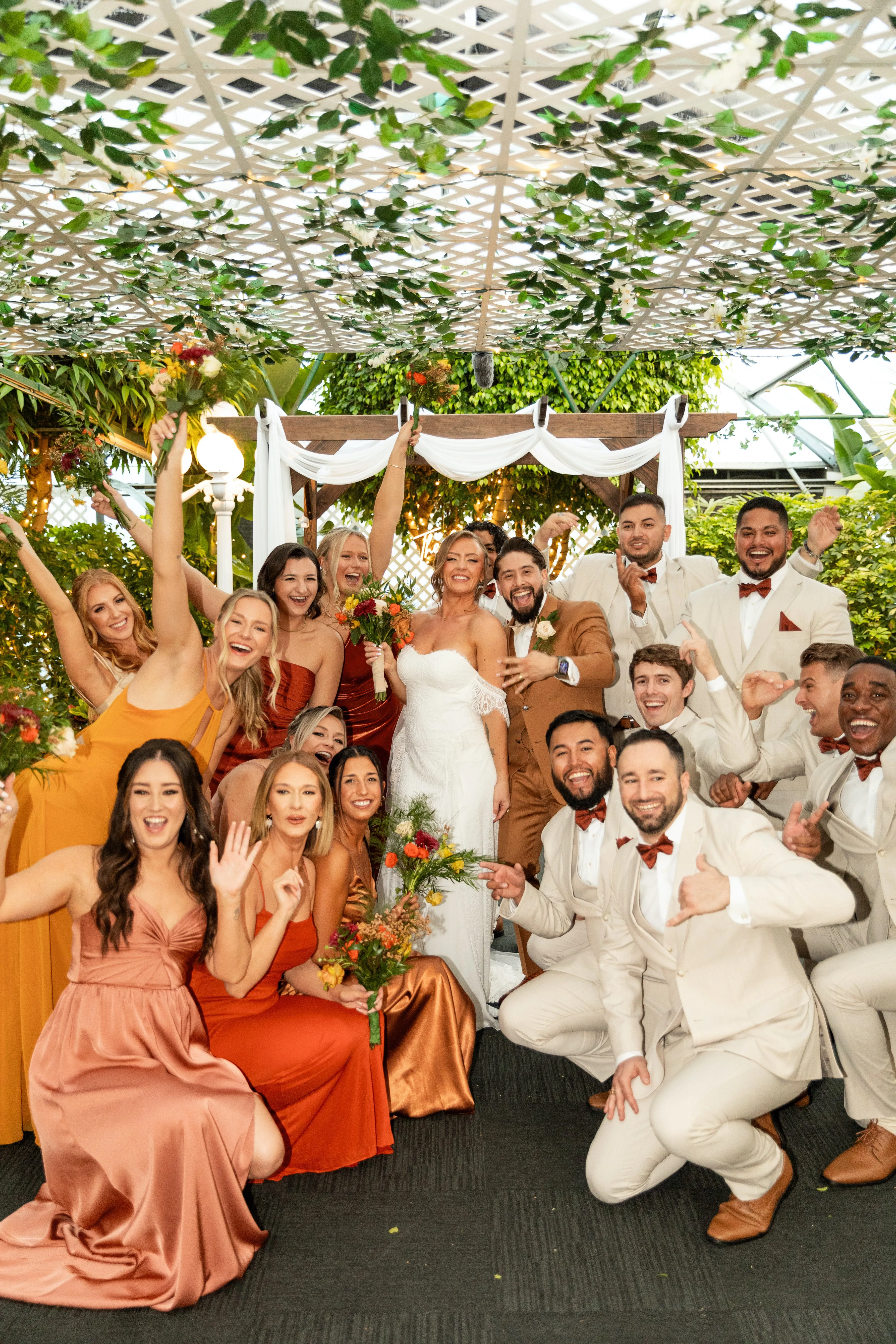 Rustic Terracotta and Emerald Green Botanical Desert Wedding