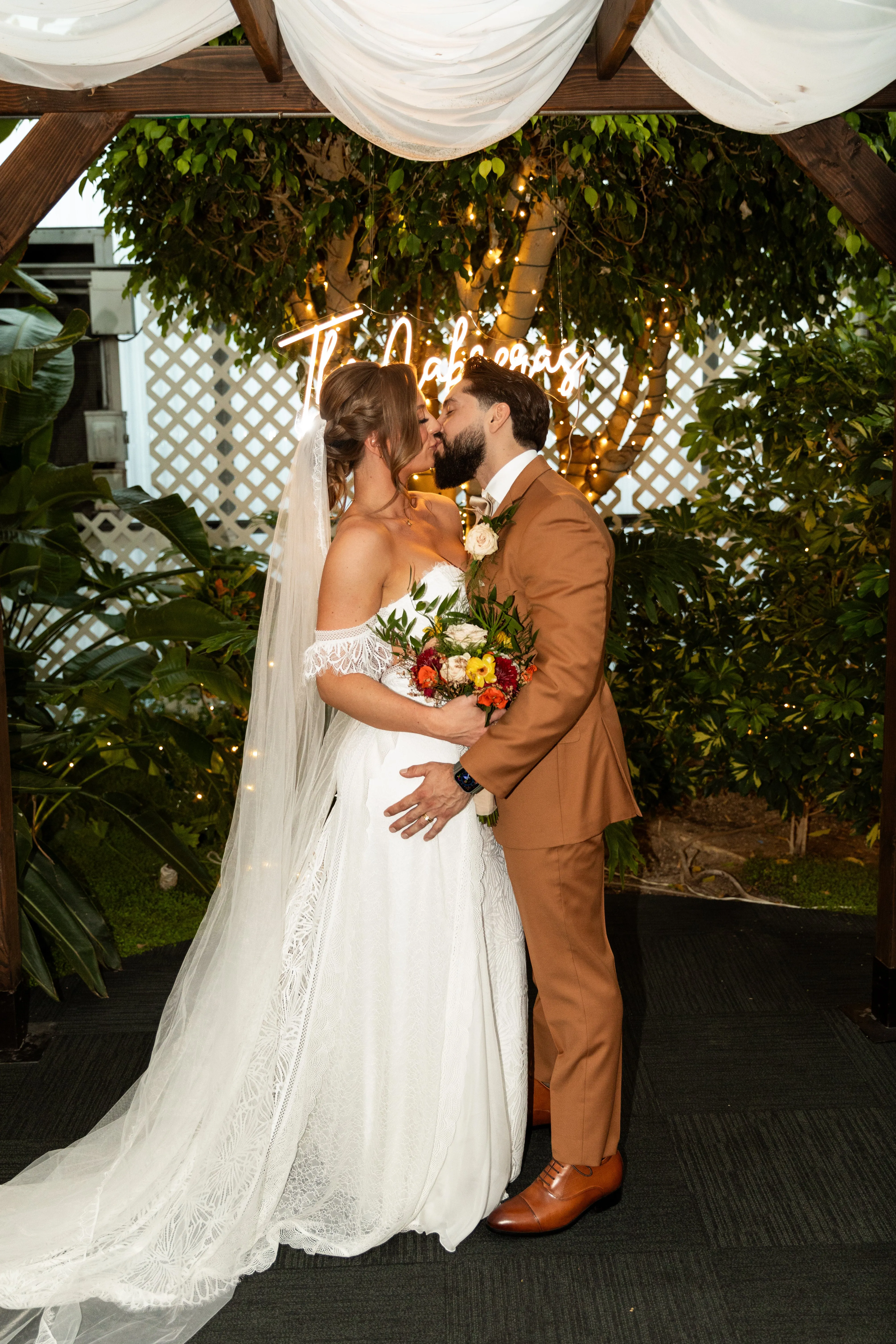 Rustic Terracotta and Emerald Green Botanical Desert Wedding