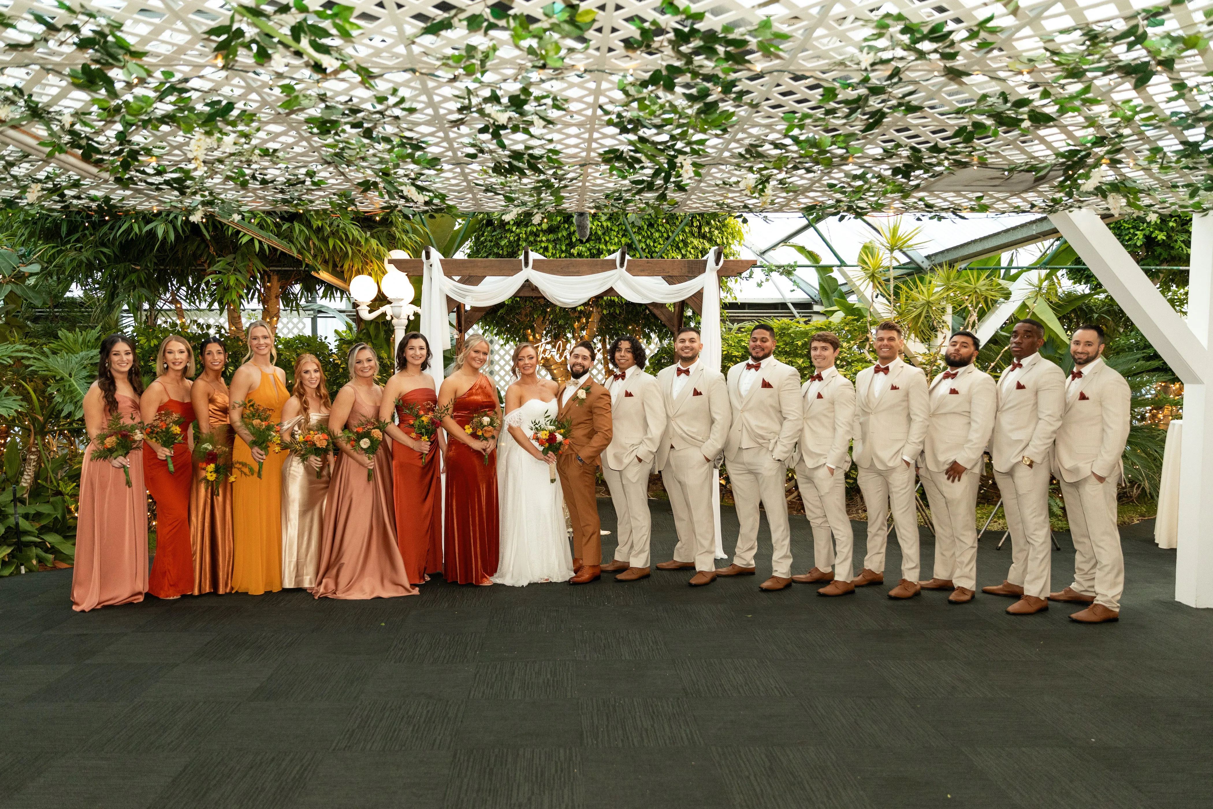 Rustic Terracotta and Emerald Green Botanical Desert Wedding