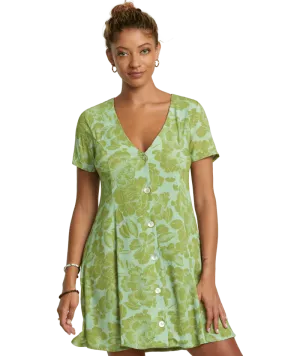 RVCA Women's Understated Mini Dress Shale