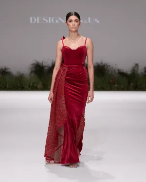 Scarlet Serenade Dress