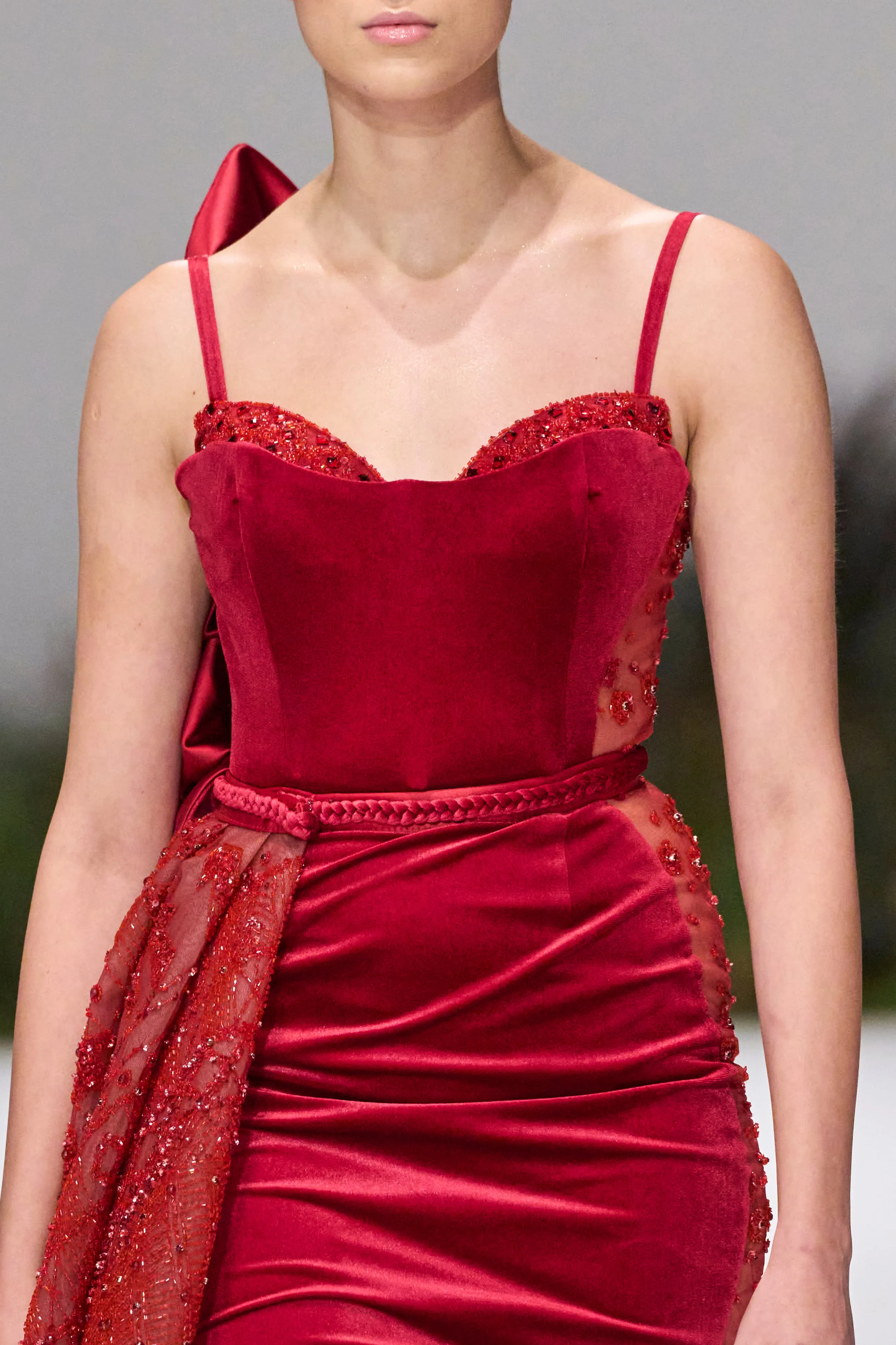 Scarlet Serenade Dress
