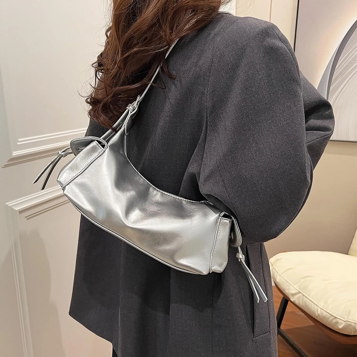 Shoulder Bag for Women,Multi Pockets Hobo Handbags Cute Crossbody Bag Purse with Adjustable Strap