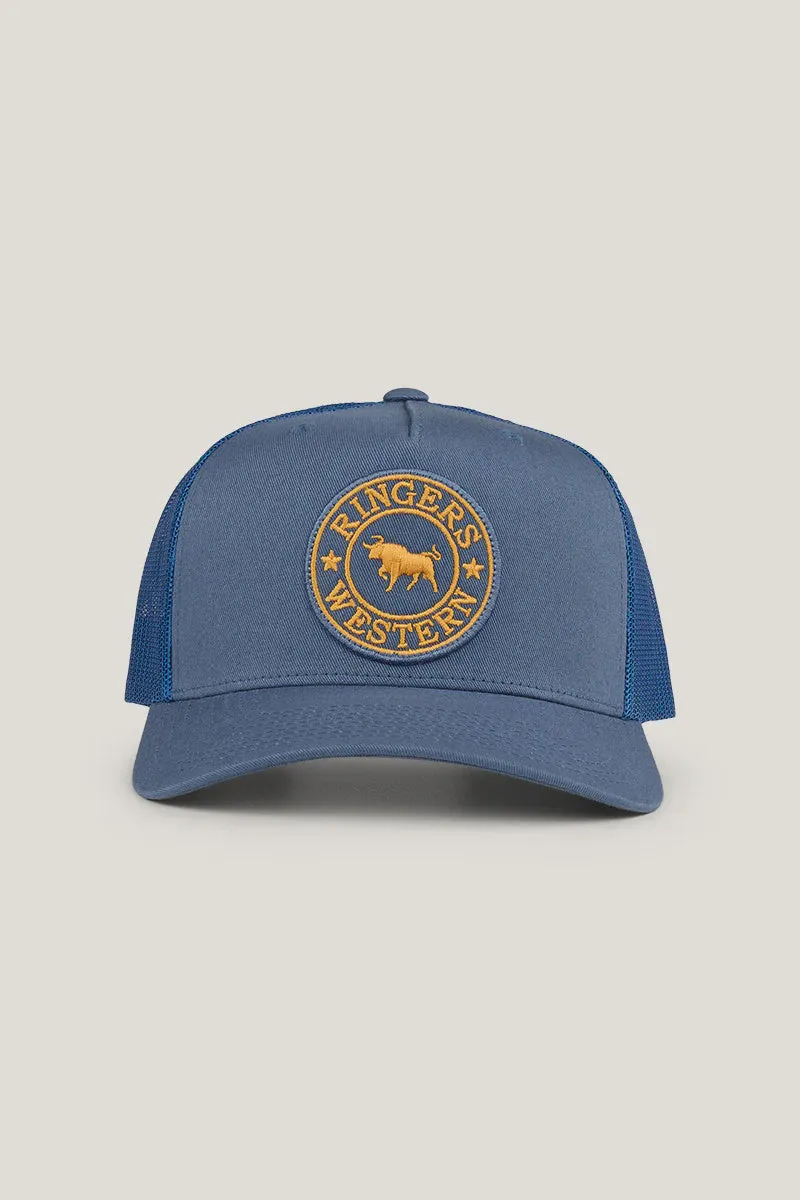Signature Bull Trucker - Yale Blue/Gold