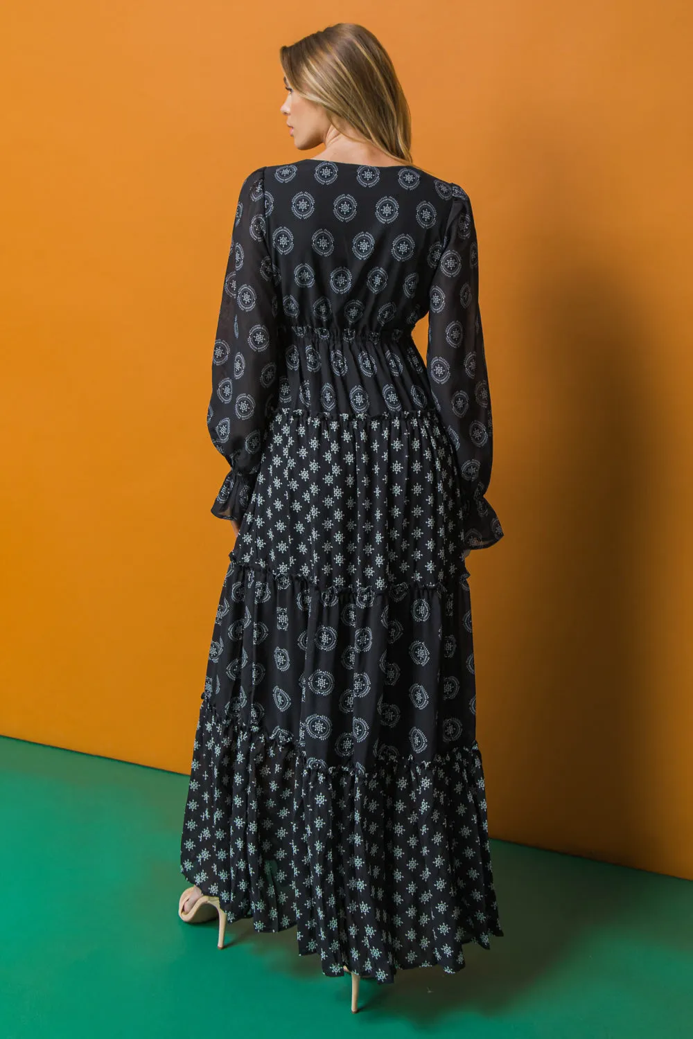 SOMEBODY LIKE YOU WOVEN MAXI DRESS
