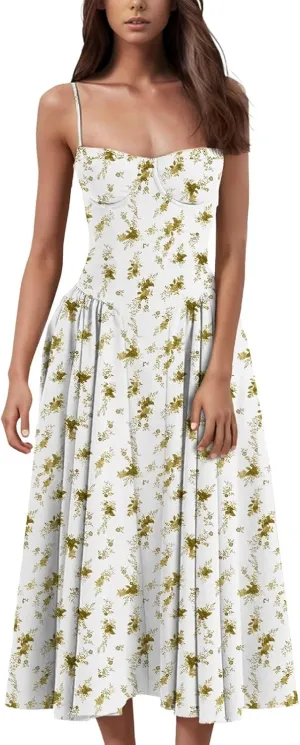 Spring Dresses for Women 2025 Sleeveless Maxi Dress Summer Dresses for Women 2025 Boho Dresses