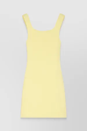 Textured mini dress