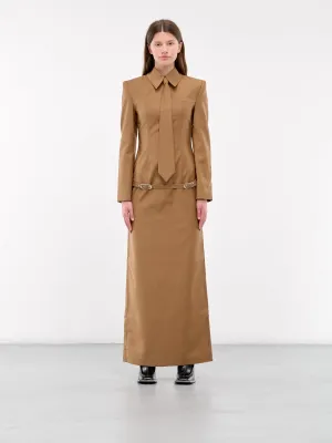 Tie Dress (DRWOBR07-CAMEL)
