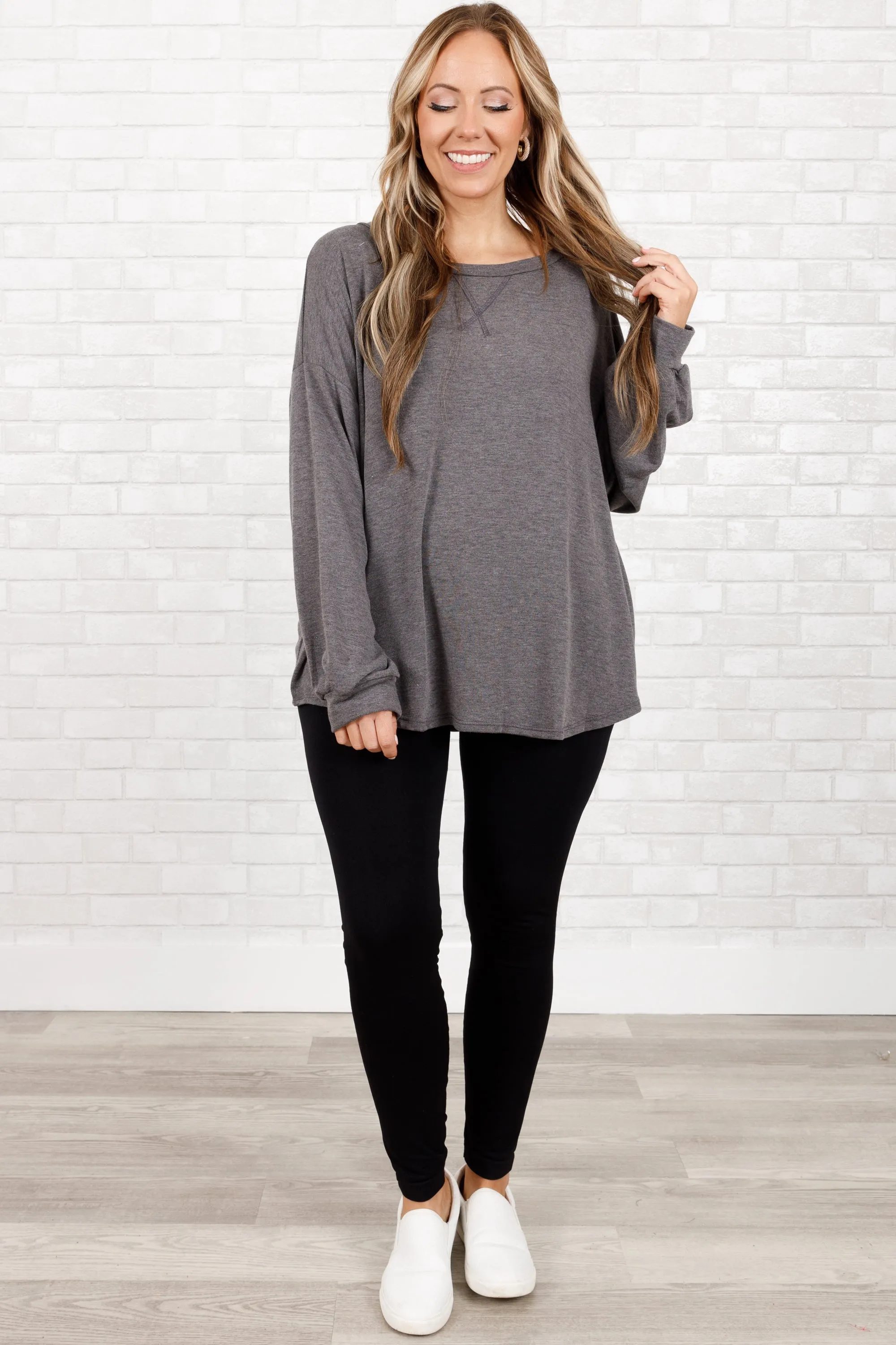Tireless Talking Top, Charcoal