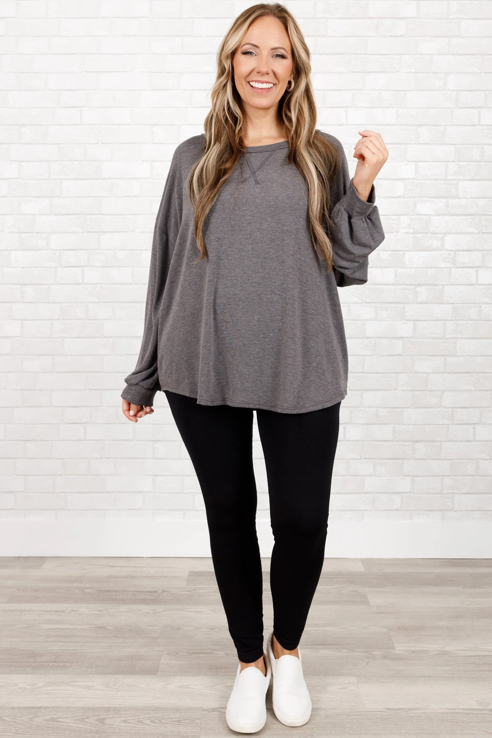 Tireless Talking Top, Charcoal
