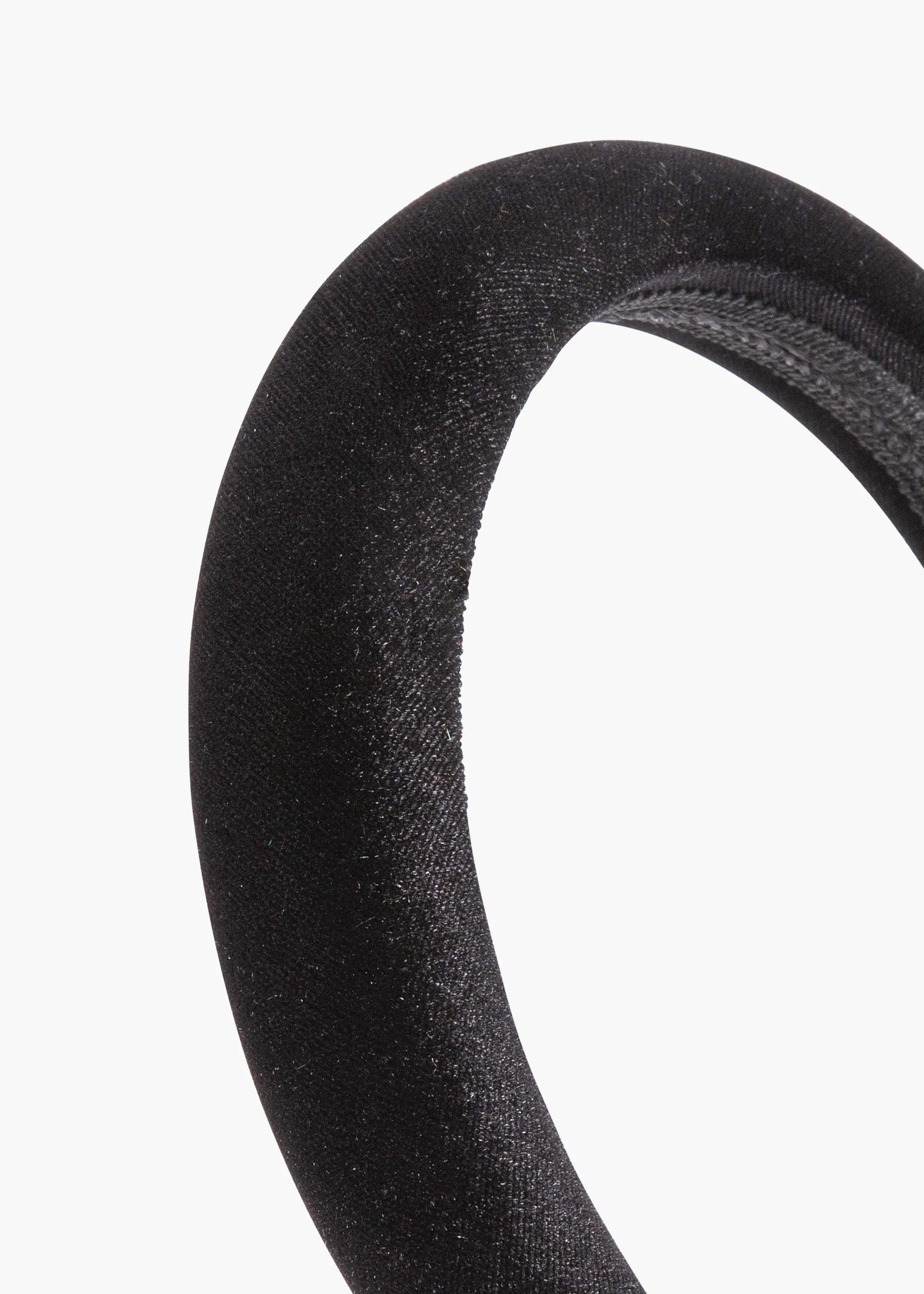 Tori Headband in Velvet -- Black