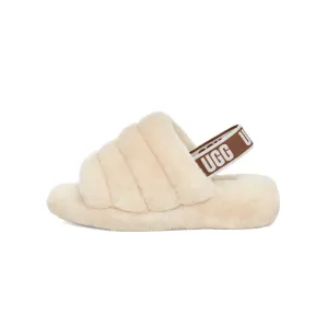 Ugg Womens Yeah Fluff Slide 'Natural'